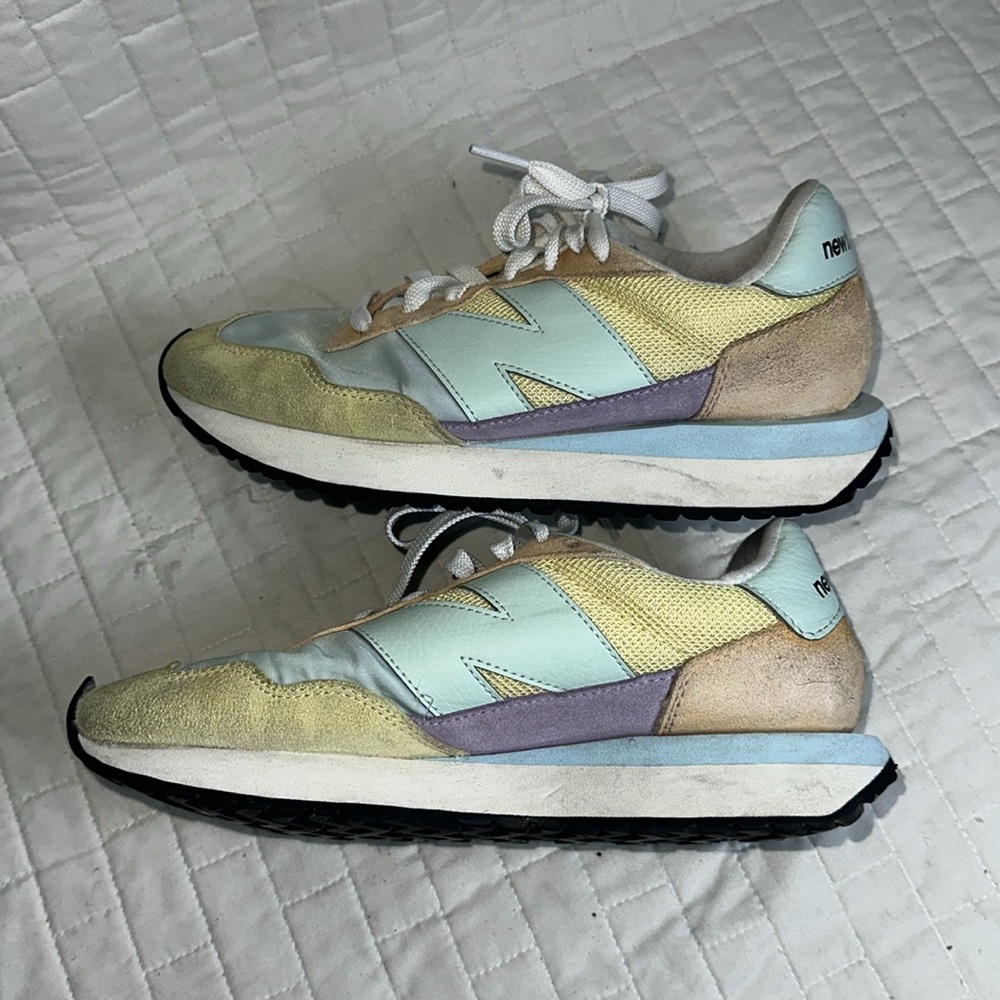 New Balance 237 Pastel Multi-Color Sneakers Women’s 6.5 - Picture 3 of 7